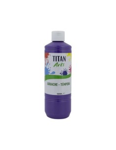 TEMPERA TITAN AC ESC.500ml VIOLETA