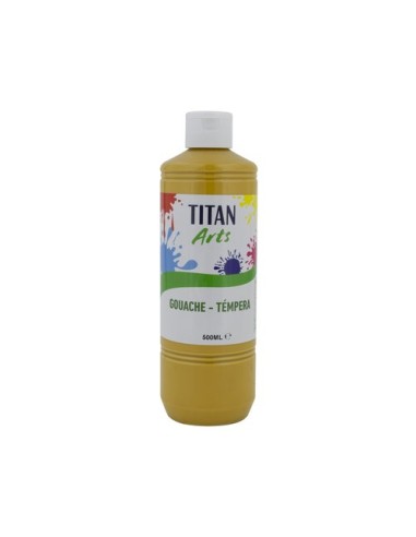 TEMPERA TITAN AC ESC.500ml OCRE