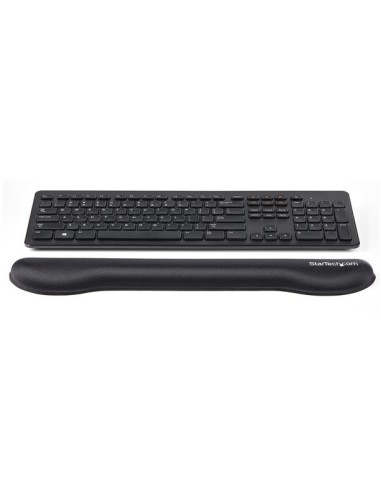 Reposamuñecas de Gel para Teclado - Ergonómico - Negro