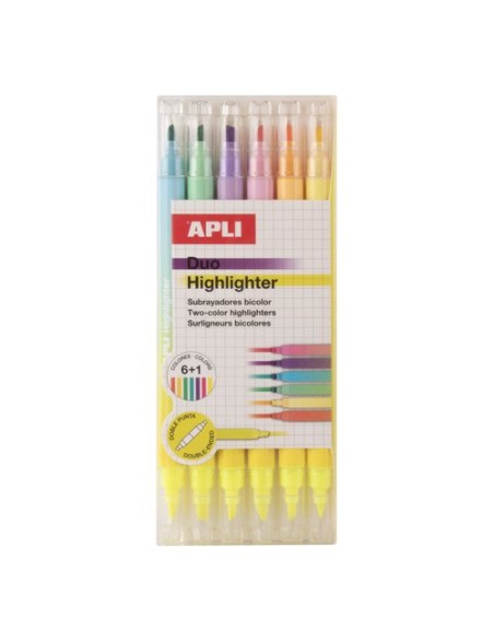ROTUL.APLI DOBLE PUNTA FLUOR B.6