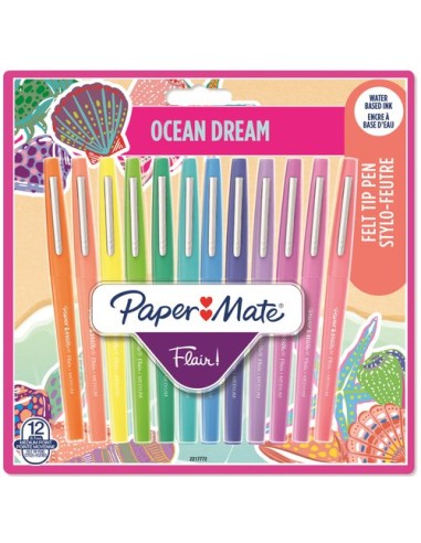 ROTUL.PAPERMATE FLAIR OCEAN EST./12