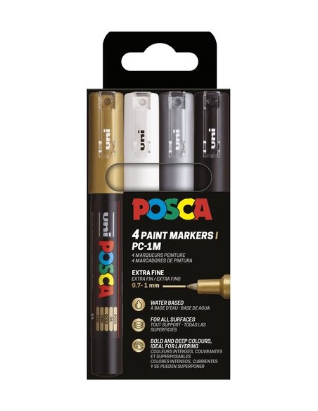 ROTUL.UNI-POSCA PC-1M COL. BSWG E/4