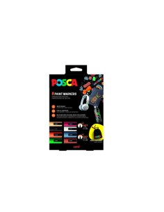 ROTUL.UNI-POSCA PC-3M/5M NAVIDAD E/8