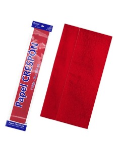 BOLSA 1H PAPEL CREPE DOHE 50X250CM ROJO