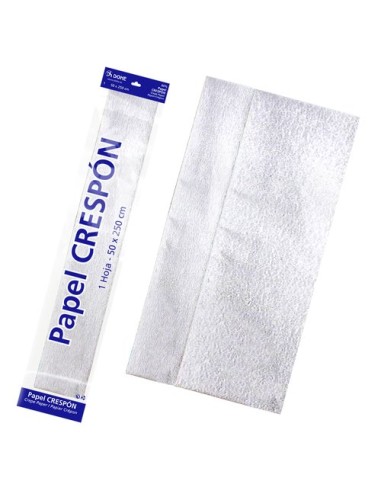 BOLSA 1H PAPEL CREPE DOHE 50X250CM BLANCO