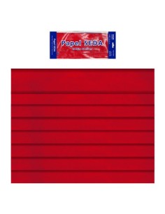 BOLSA 25H PAPEL SEDA DOHE 50X70CM ROJO