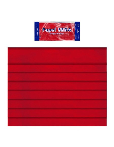 BOLSA 25H PAPEL SEDA DOHE 50X70CM ROJO