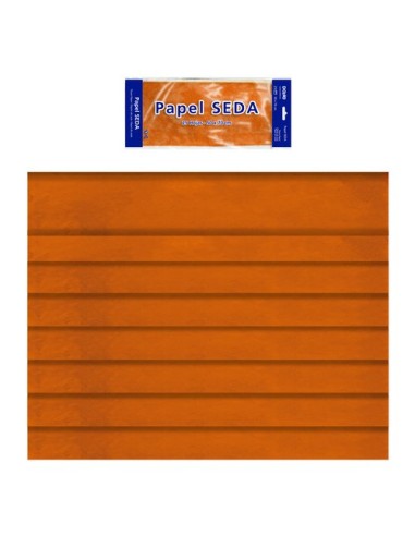 BOLSA 25H PAPEL SEDA DOHE 50X70CM NARANJA