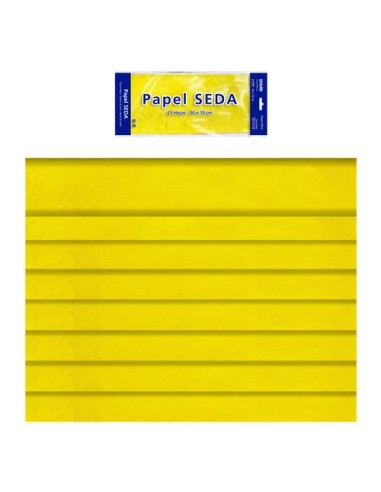 BOLSA 25H PAPEL SEDA DOHE 50X70CM AMARILLO