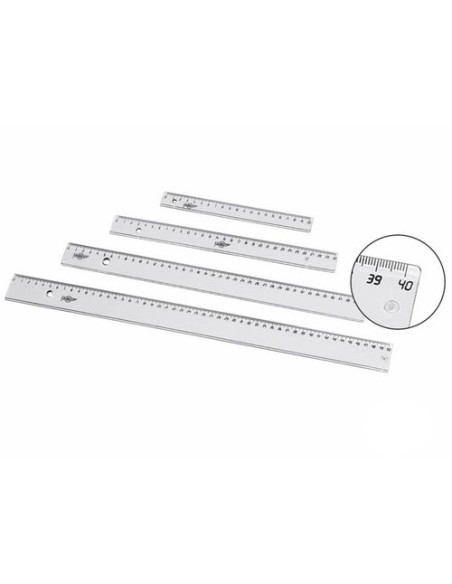 REGLAS PLASTICO FAIBO 40cm - Pack de 20 unidades