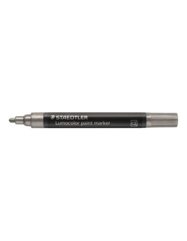 ROTUL. ACRILICO STAEDTLER 349 PLATA - Pack de 10 unidades