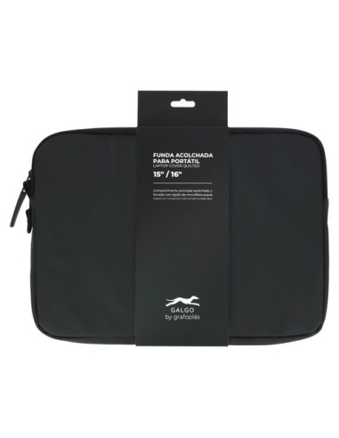 FUNDA PORTATIL GALGO 16  NEGRO