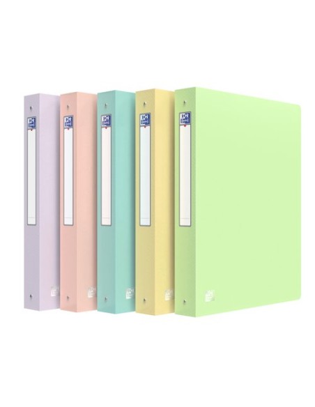 CARPETA OXFORD PP A4 4 AN.30 SURT. PASTE - Pack de 10 unidades