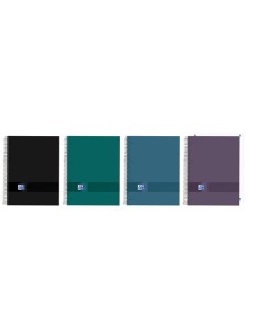 BLOC OXF. EU.BOOK 5 A5 120h LISO NEUTRO - Pack de 5 unidades