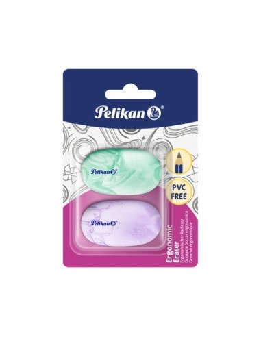 GOMA BORRAR PELIKAN VINILO ERGONOMIC B/2