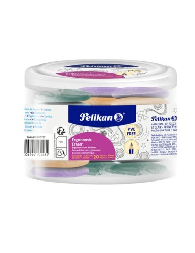 GOMA BORRAR PELIKAN VINILO ERGONOMIC 20