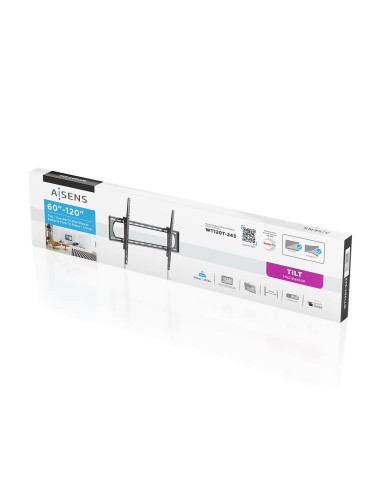 Soporte eco inclinable para Monitor/TV 160kg de 60-120, Negro
