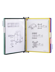 SOPORTE PARED TARIFOLD CON 5 F. SURTIDOS
