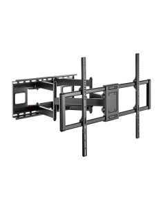 Soporte Pro Giratorio, Inclinable Y Nivelable Para Monitor/tv 120kg De 60-120, Negro