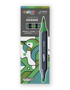ROTUL.CARIOCA PLUS DOBLE P.COL.VERDES C/