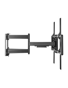 Soporte Pro Giratorio, Inclinable Y Nivelable Para Monitor/tv 120kg De 60-120, Negro 2