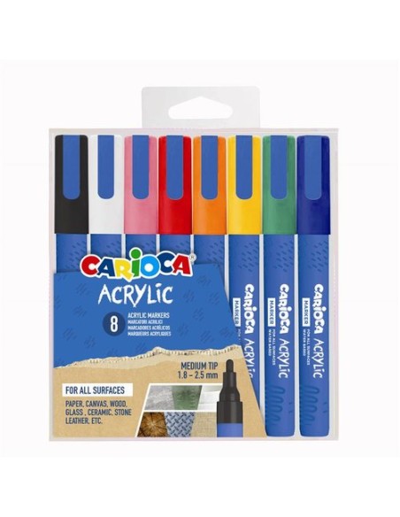 ROTUL.ACRILICO CARIOCA C.8