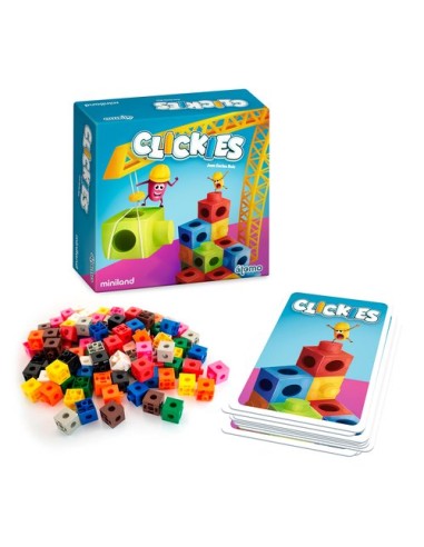 JUEGO MINILAND CLICKIES - Pack de 6 unidades