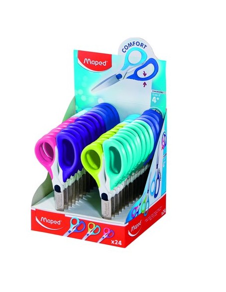 TIJERAS MAPED SENSOFT 13 cm. EXPOS.24