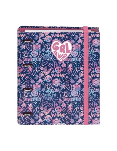 CARPEBLOC DOHE GIRL POWER A4 POLY AZUL