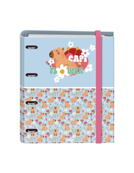 CARPEBLOC DOHE CAPI FLOWER A4 POLY AZUL