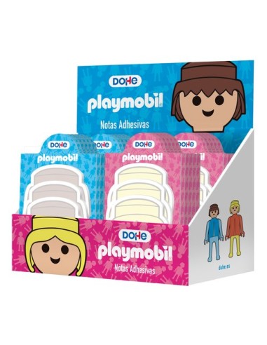 NOTAS ADHESIVAS DOHE PLAYMOBIL EXP.24