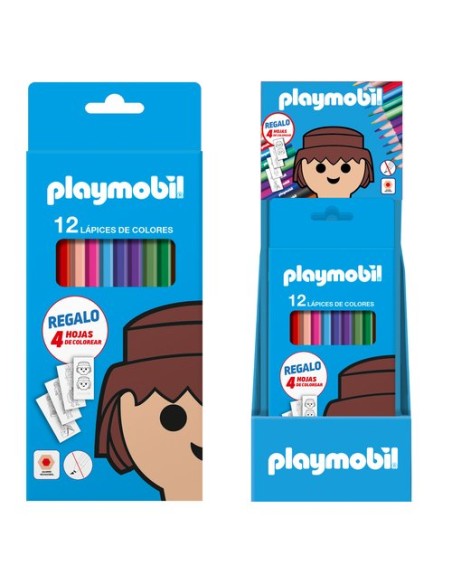 LAPICES COLOR DOHE PLAYMOBIL C/12