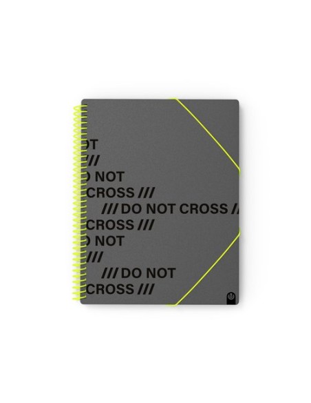 TAR.CARCH.ESP.PP.NOT CROSS A4 40 F CHARC - Pack de 4 unidades
