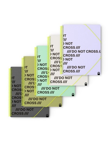 TAR.CARCH.ESP.PP.NOT CROSS A4 40 F SURTI - Pack de 10 unidades