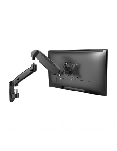 Soporte De Pared Pro Contrapeso Giratorio E Inclinable Para Monitor/tv 9kg (3 Pivotes, 1 Brazo) De 17-32, Negro