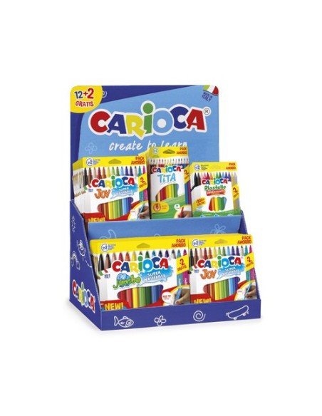 CARIOCA EXPOSITOR PROMOCIÓN ESPECIAL PACK 12+2 GRATIS
