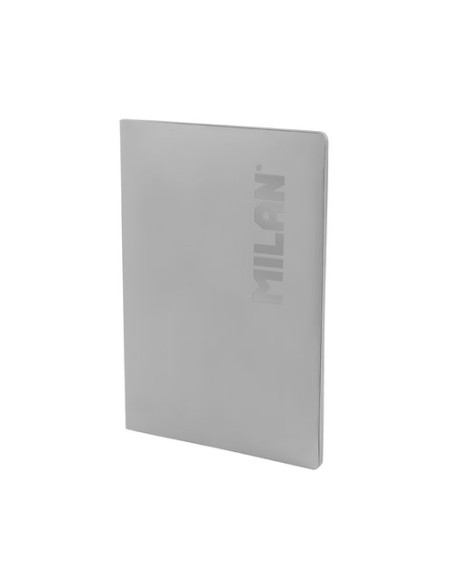 LIBRETA MILAN SHADOW A4 48h HZ. GRIS - Pack de 3 unidades
