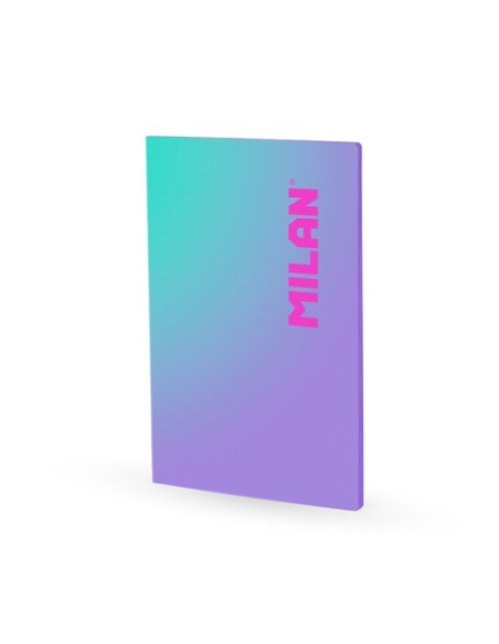 LIBRETA MILAN SUNSET A4 48h HZ. LILA - Pack de 3 unidades