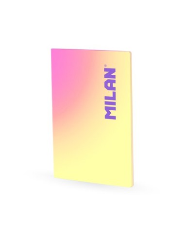 LIBRETA MILAN SUNSET A4 48h HZ. AMARILLO - Pack de 3 unidades