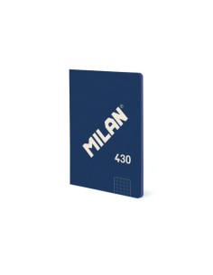 LIBRETA MILAN 430 A6 48h CD.5 AZUL - Pack de 6 unidades