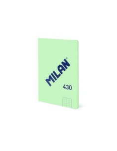 LIBRETA MILAN 430 A6 48h CD.5 VERDE - Pack de 6 unidades