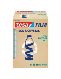 CINTA ADHESIVA TESA ECO 66x19 - Pack de 8 unidades