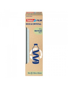 CINTA ADHESIVA TESA ECO 10x15 - Pack de 10 unidades