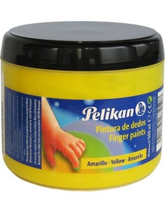 PINTURA DEDOS PELIKAN 500 ml AMARILLO