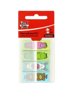 BANDERITAS ADHES. FIXO 15x44 HELLO P/4
