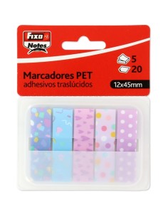 BANDERITAS ADHES. FIXO 12x45 FIESTA P/5