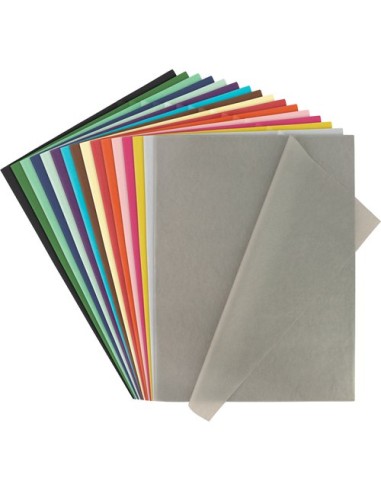 PAPEL SEDA FIXO 25h 50x76 BLANCO