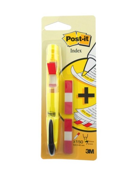 ROTUL.FLUOR 3M POST-IT AMARILL.+ 3 INDEX