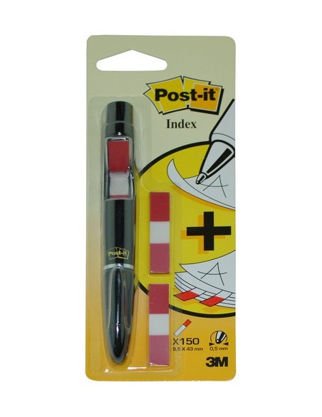 BOLIGRAFO POST-IT con 3 RECAMBIOS INDEX
