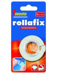CINTA ADHESIVA IMEDIO 25x19 c/PORT. - Pack de 12 unidades